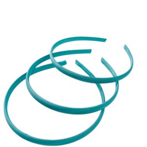 Diadema de plastico forrada Verde menta