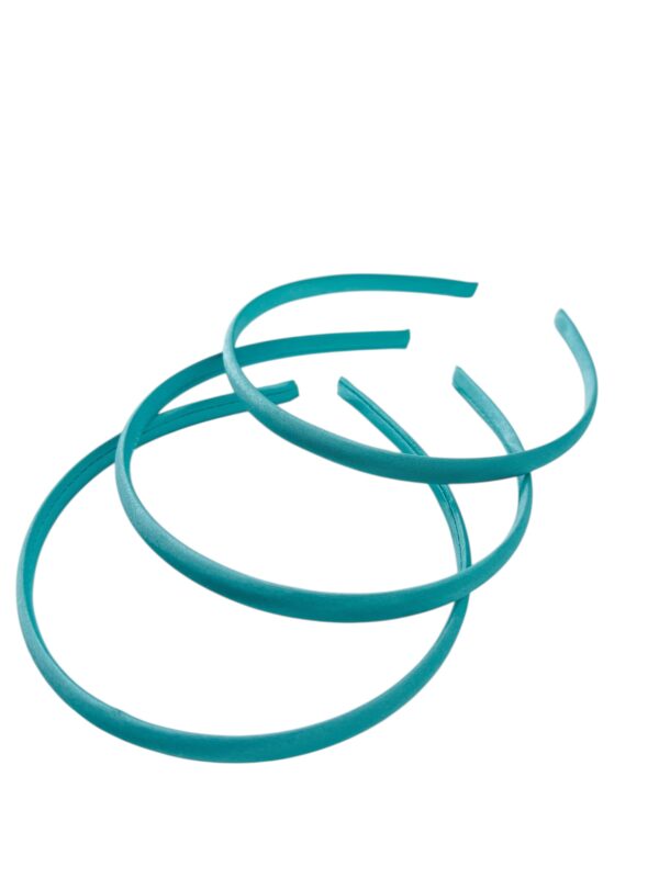 Diadema de plastico forrada Verde menta
