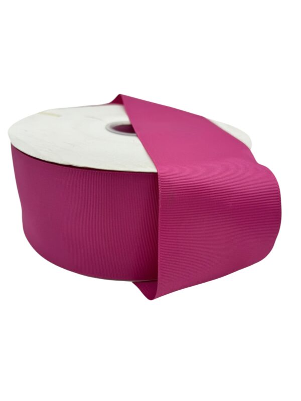 Liston Barrotado Raspberry Rose 5cm