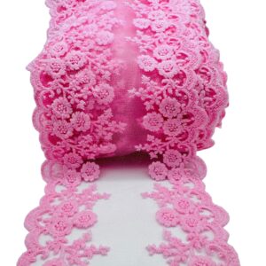 Listón de encaje Rosa