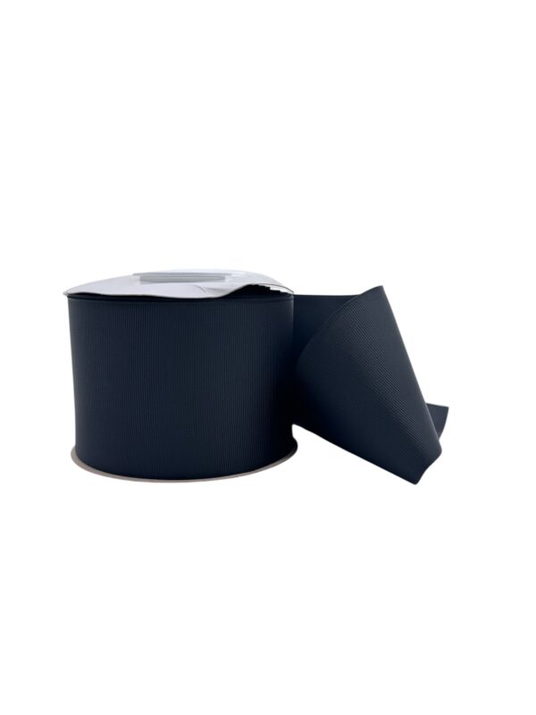 Rollo de liston barrotado 7.5cm calidad Premium BLACK