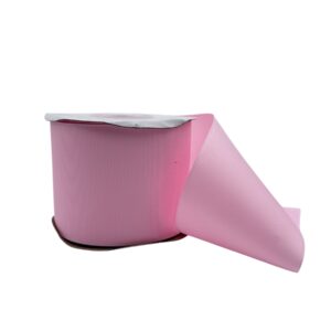 Rollo de liston barrotado 7.5cm calidad Premium PEARL PINK