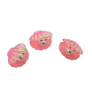 Concha con perla rosa
