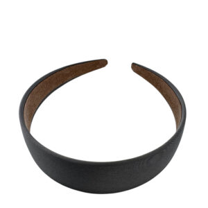 Diadema ancha forrada Negro