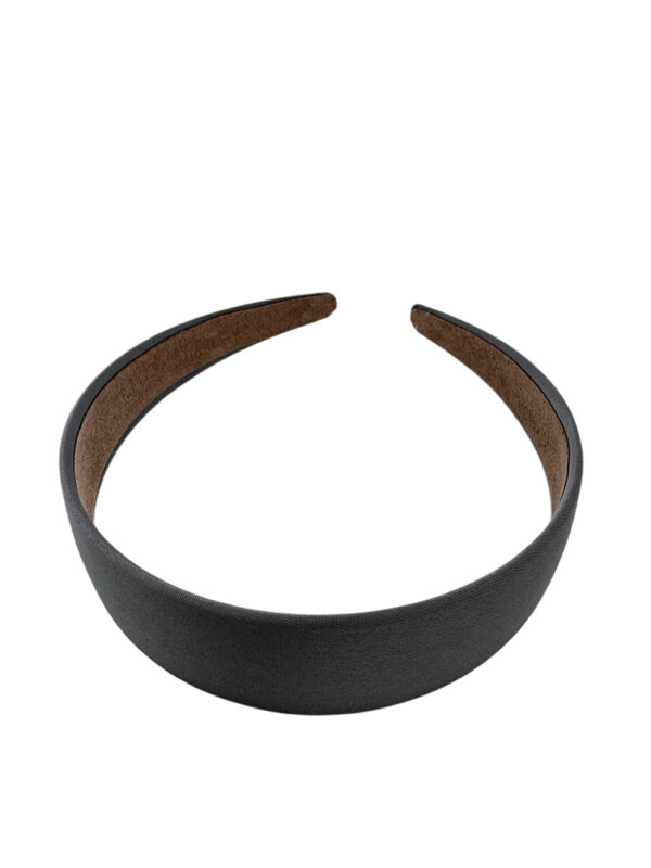 Diadema ancha forrada Negro