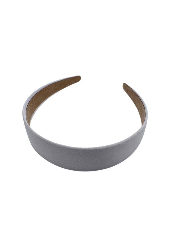 Diadema ancha forrada Blanco