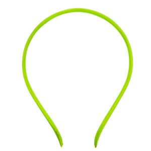 Diadema Metal Forrada Verde fosfo