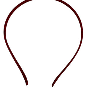 Diadema Metal Forrada Vino