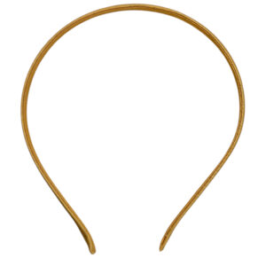 Diadema Metal Forrada Amarillo pastel