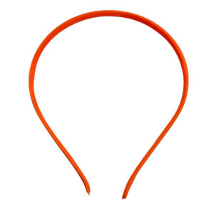 Diadema Metal Forrada Naranja
