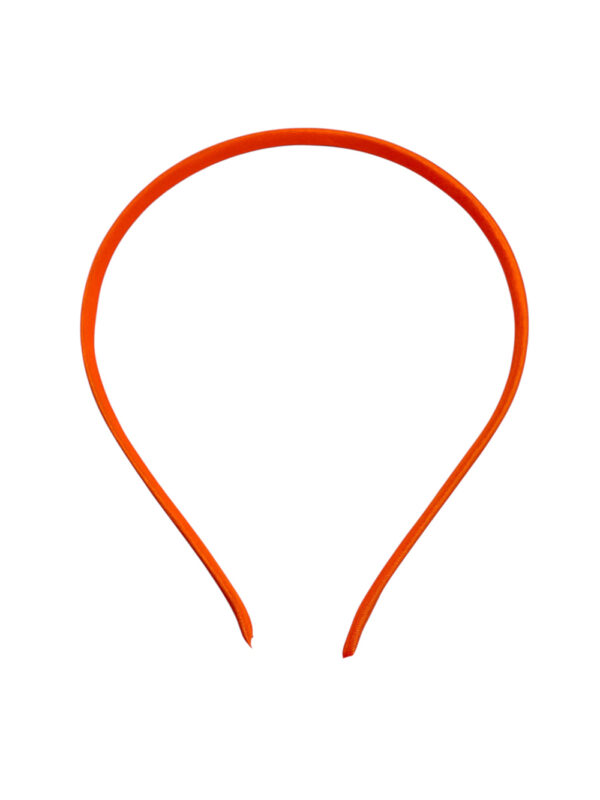 Diadema Metal Forrada Naranja