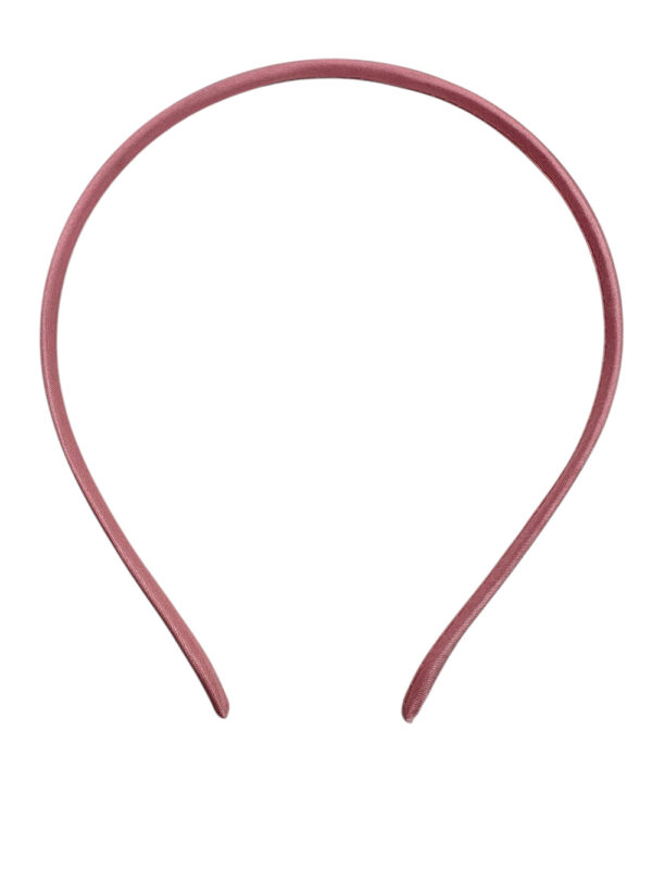 Diadema Metal Forrada Rosa Palo