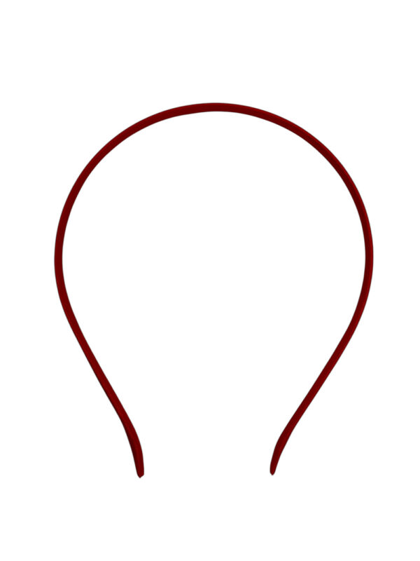 Diadema Metal Forrada Rojo