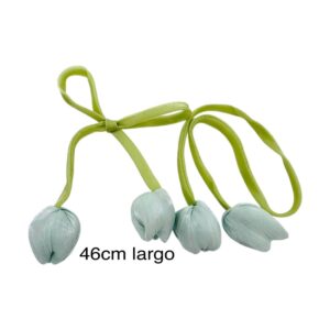 Lazo con tulipanes Menta