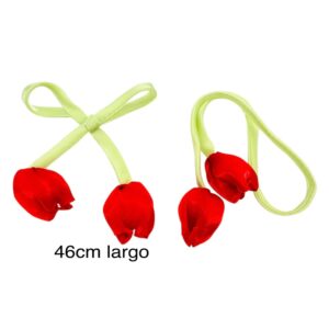 Lazo con tulipanes Rojo