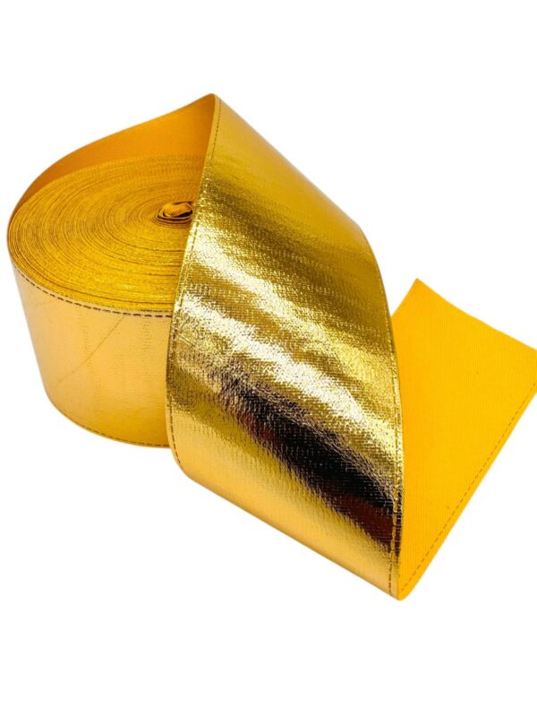 Listón metálico Tono Dorado 7.5 cm