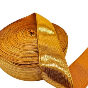 Listón metálico Tono dorado 3.8 cm