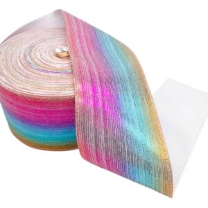 Listón metálico Tono multicolor 2 7.5 cm