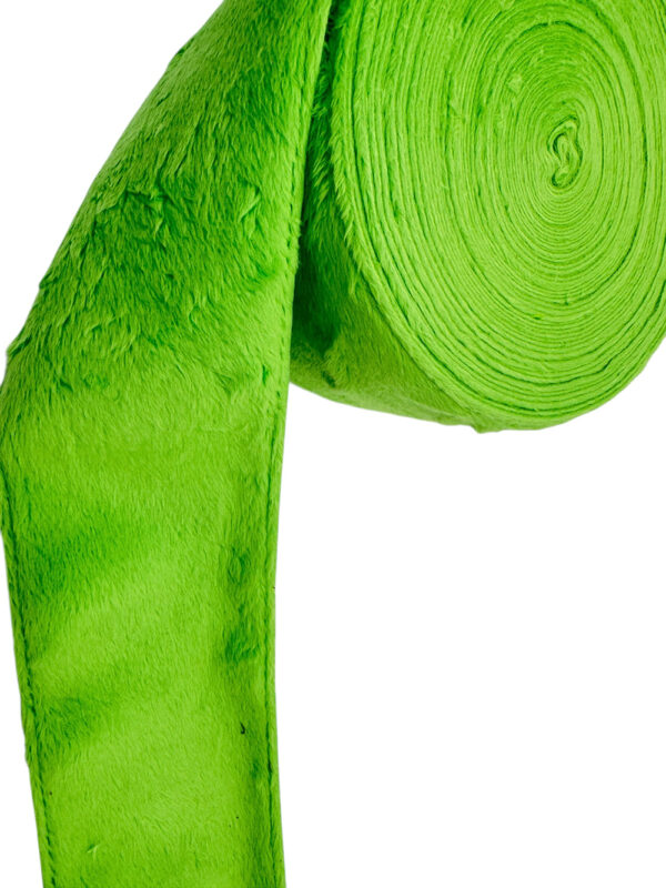 Listón de peluche Verde limón