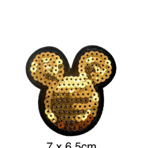 Parches Mickey dorado