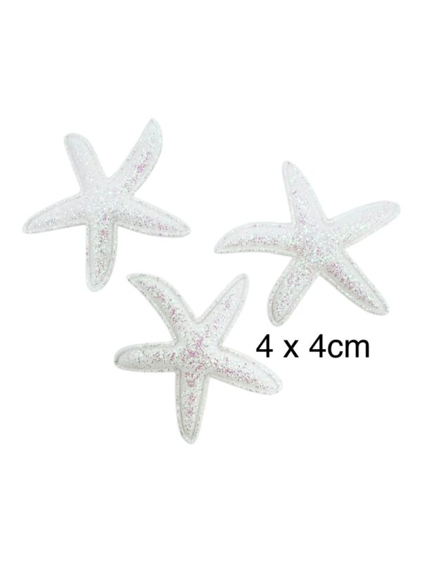 Parches Estrellas de mar Blanco