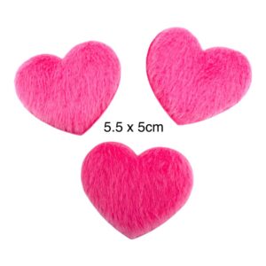 Parches Corazón de peluche Rosa chicle
