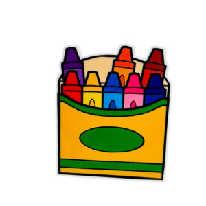 Resina Caja de crayolas 4