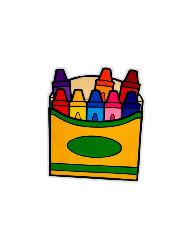Resina Caja de crayolas 4