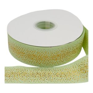 Liston con holograma verde claro 3.8cm