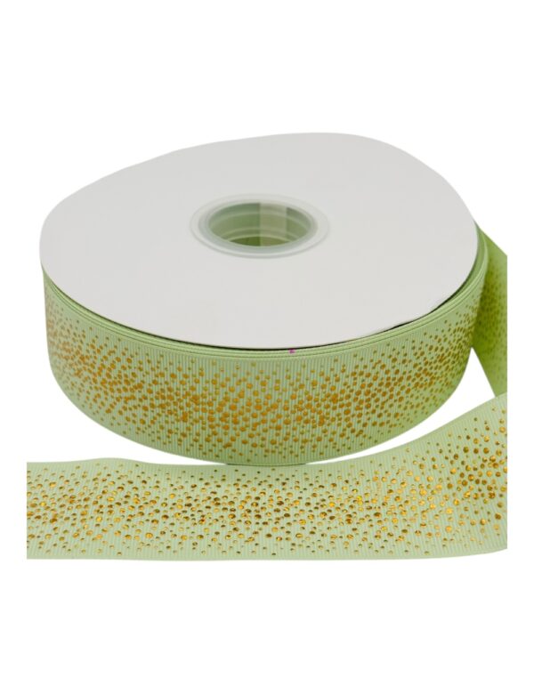 Liston con holograma verde claro 3.8cm