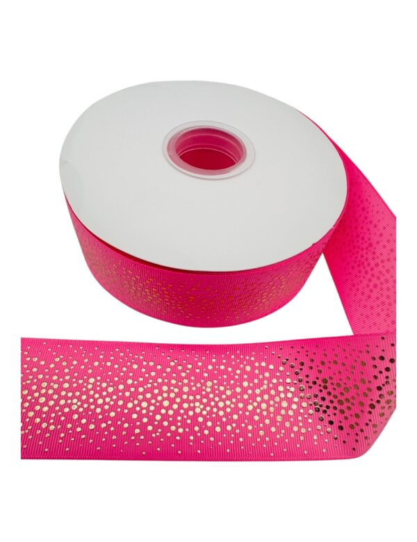 Liston con holograma fiusha 5cm