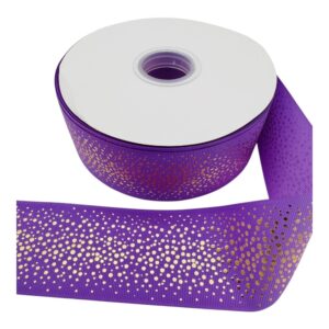 Liston con holograma morado 5cm