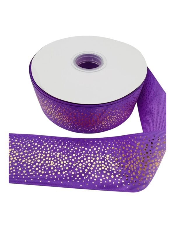 Liston con holograma morado 5cm