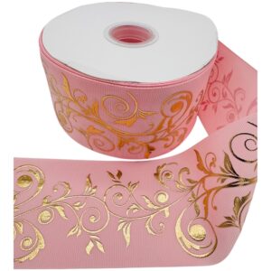 Liston con holograma rosa 7.5cm