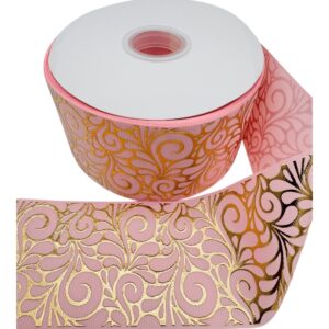Liston con holograma rosa 7.5cm
