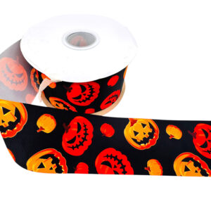 Listón impreso Halloween 6 3.8cm