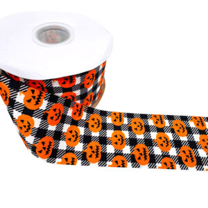 Listón impreso Halloween 7 3.8cm