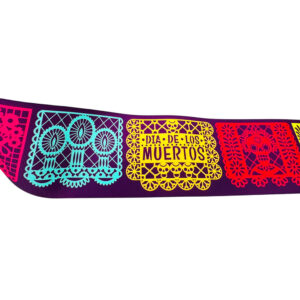 Listón impreso Dia de muertos 3.8cm