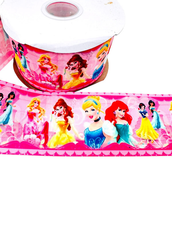 Listón impreso Princesas 5cm