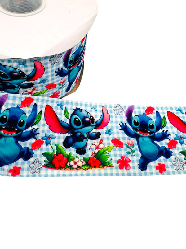 Listón impreso Stich 1 5cm