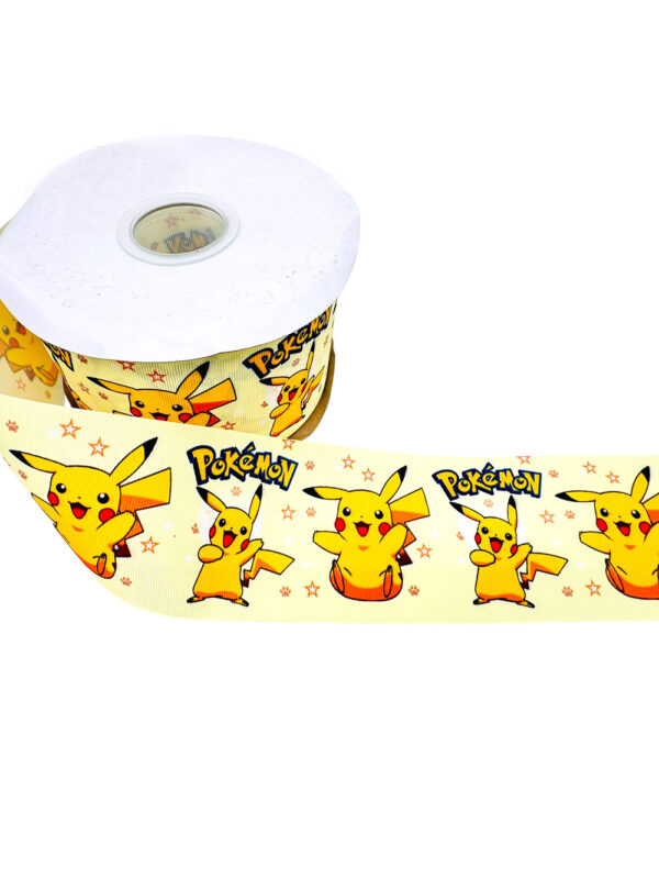 Listón impreso Pokemon 5cm