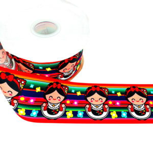 Listón impreso Mexicano 6 7.5cm