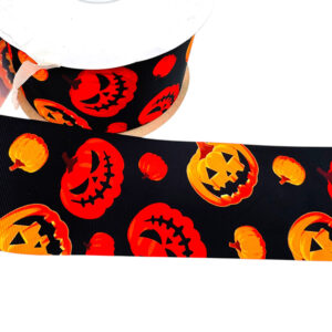 Listón impreso Halloween 10 7.5cm