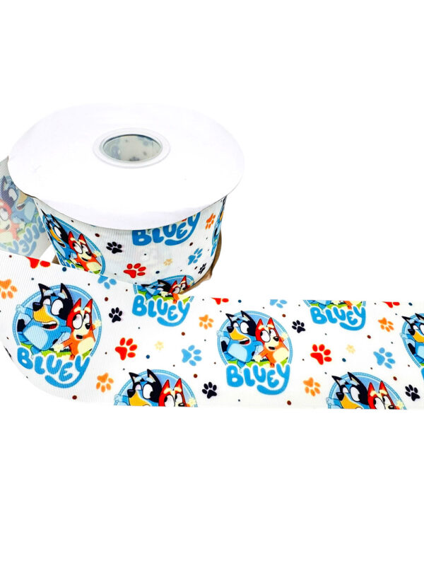 Listón impreso Bluey 3 7.5cm