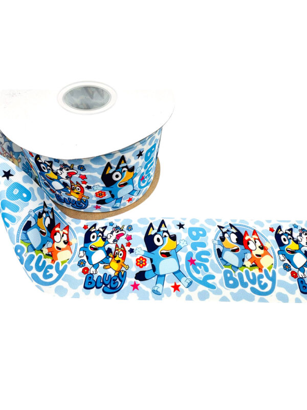 Listón impreso Bluey 4 7.5cm