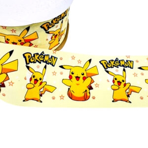 Listón impreso Pokemon 7.5cm