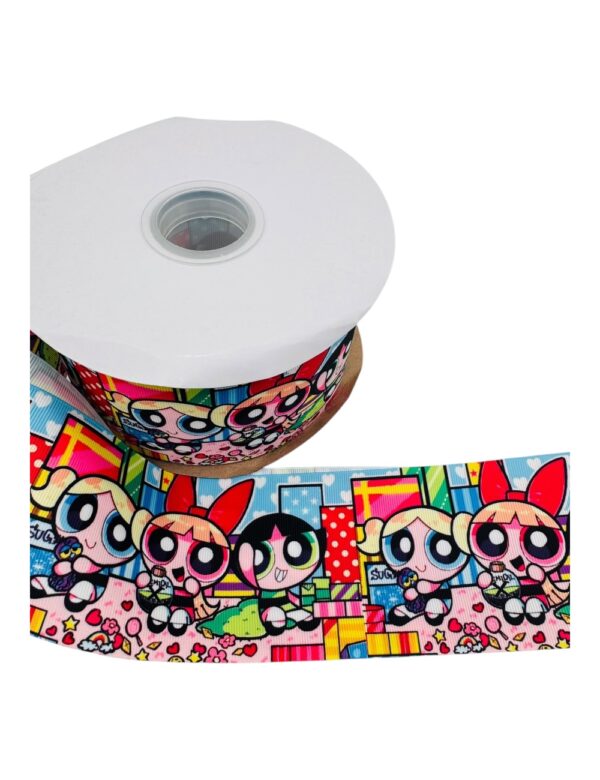 Liston impreso chicas super poderosas 7.5cm