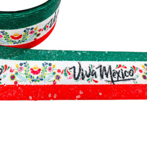Lentejuela con diseño Mexicano 7.5 cm
